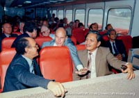 AP1-88 hovercraft promotional day by BHC -  (credit: The <a href='http://www.hovercraft-museum.org/' target='_blank'>Hovercraft Museum Trust</a>).